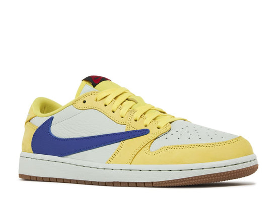 Air Jordan 1 Retro Low OG x Travis Scott 'Canary' WMNS