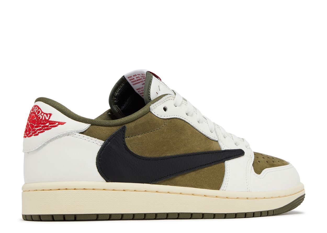 Air Jordan 1 Low Retro OG SP x Travis Scott 'Medium Olive/Reverse Olive'