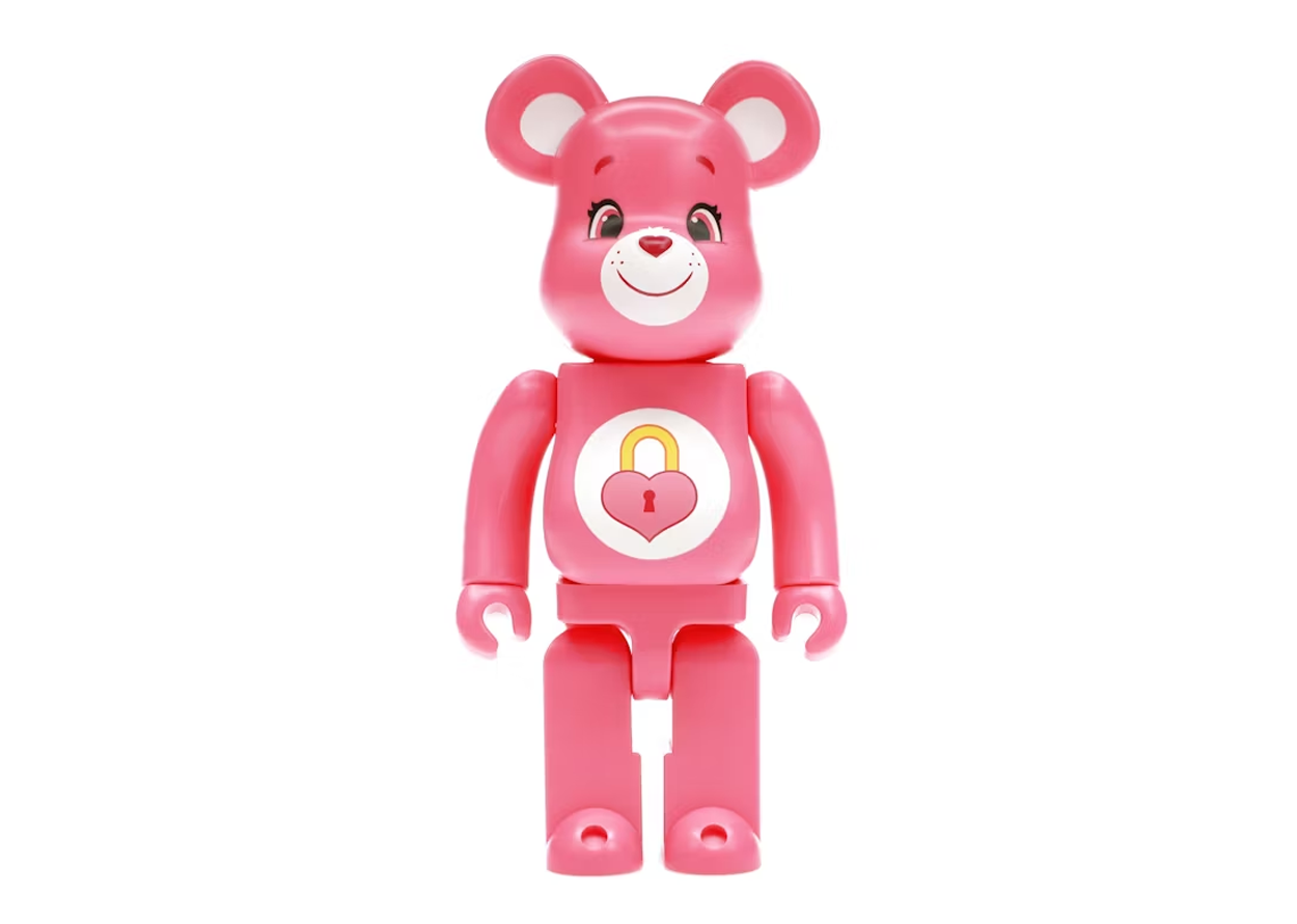 Bearbrick x Care Bears Secret Bear 400% (Pink)